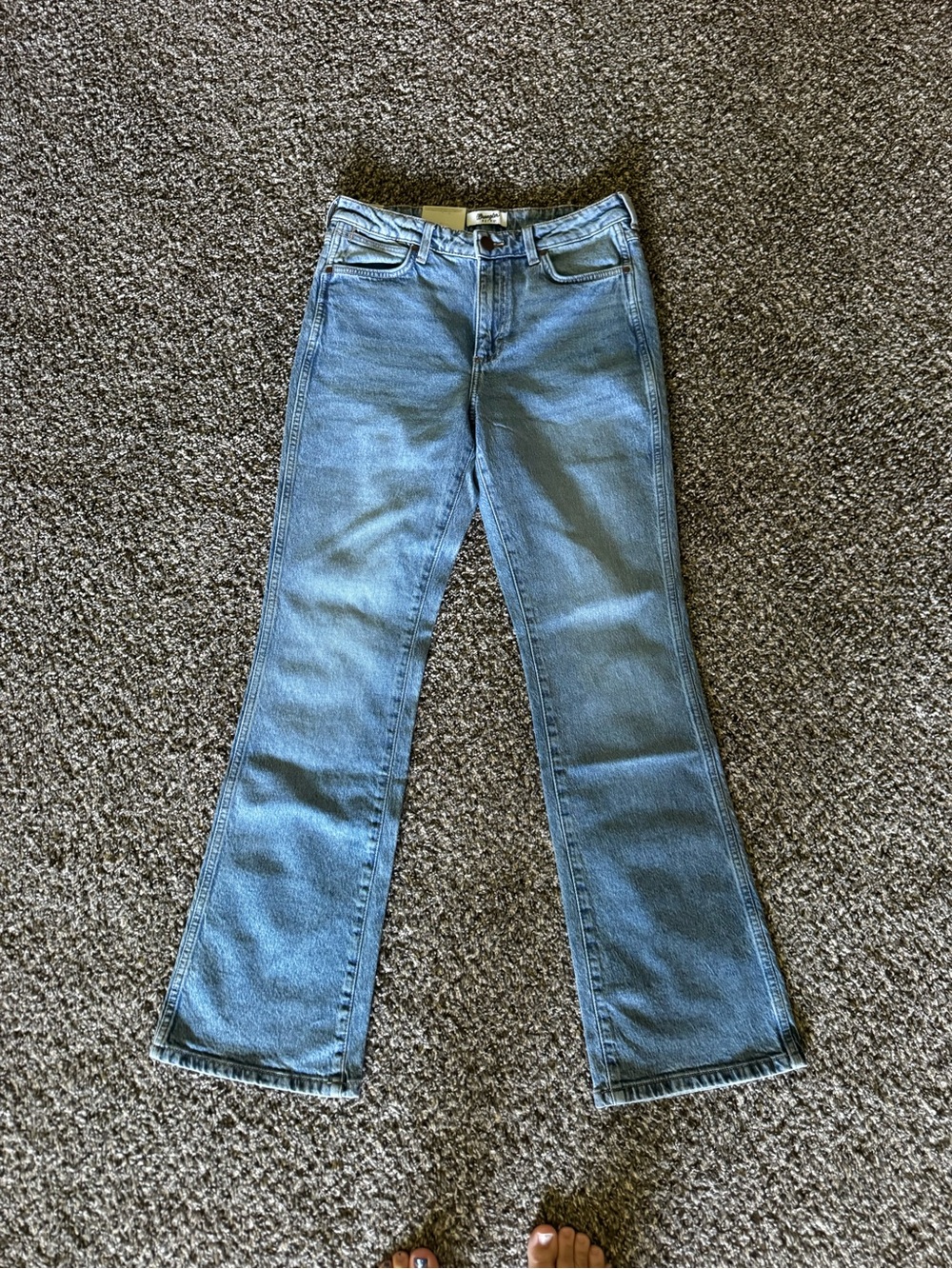 Wrangler Light Blue Women's Boot Cut Jeans